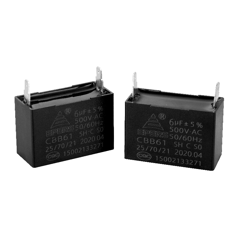 6UF 500V 50/60HZ CBB61 kondensaattori tuuletin