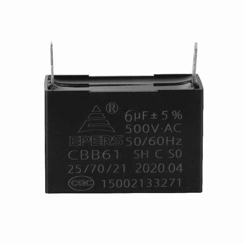 6UF 500V SH S0 C 50/60HZ EPERS CBB61 Kondensaattori ilmastointi